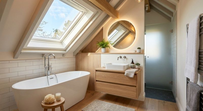 Attic Bathroom Remodeling in Lake Orion, MI