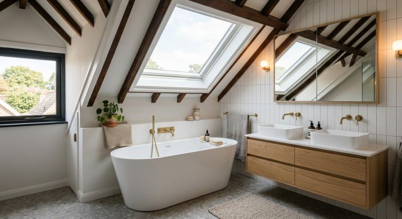 Attic Bathroom Remodeling in Lake Orion, MI