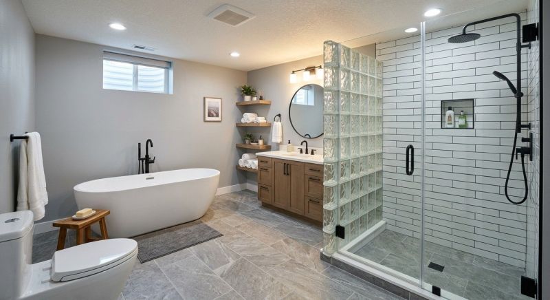Basement Bathroom Remodeling in Lake Orion, MI