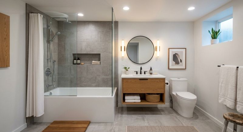Basement Bathroom Remodeling in Lake Orion, MI