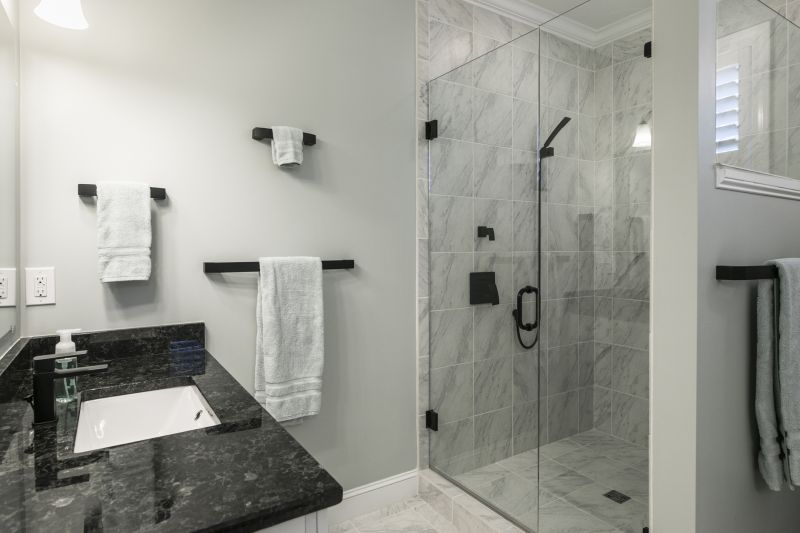 Granite Shower Installation in Lake Orion, MI