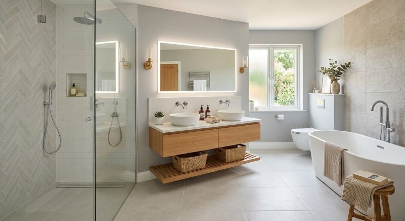 Luxury Bathroom Installation in Lake Orion, MI